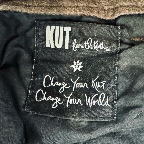 Kut from the Kloth Jennifer Ultra Skinny Pants Brown - Size 8 LIKE NEW - Picture 10 of 16